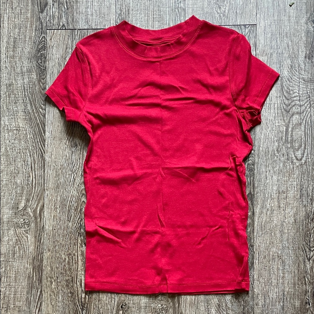 a new day Vibrant Red Top